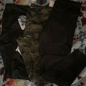 BUNDLE: 3 pairs of Athletic leggings SZ M